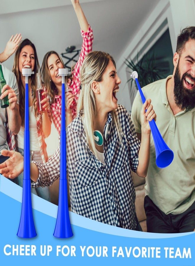 Qidoe Stadium Horn Vuvuzelas Soccer Noisemakers Collapsible Blow Trumpet Horns Noise Maker Loud Sound Handheld Sports Horn Noisemaker for Sports Events Graduation Games Party Supplies Favors Accessories - Image 4